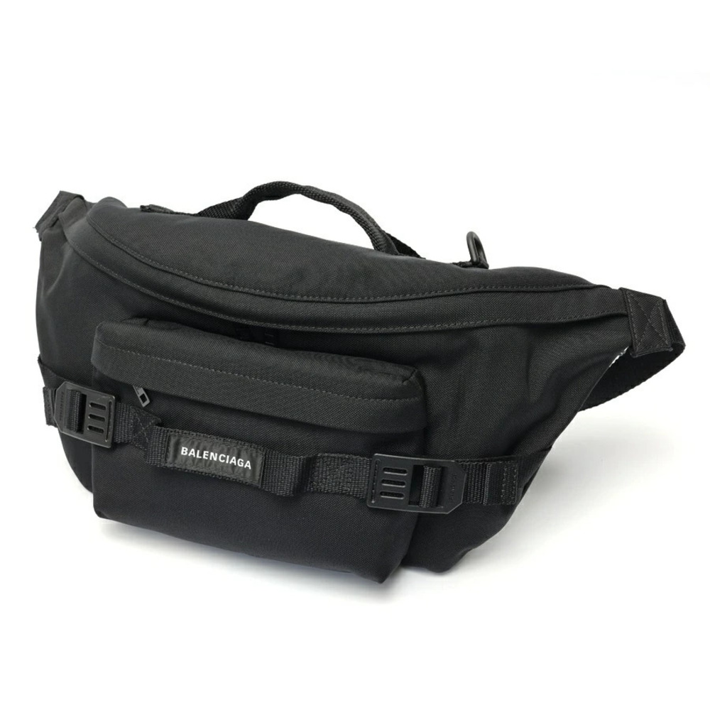 Balenciaga Army Body Bag Belt Bag Black